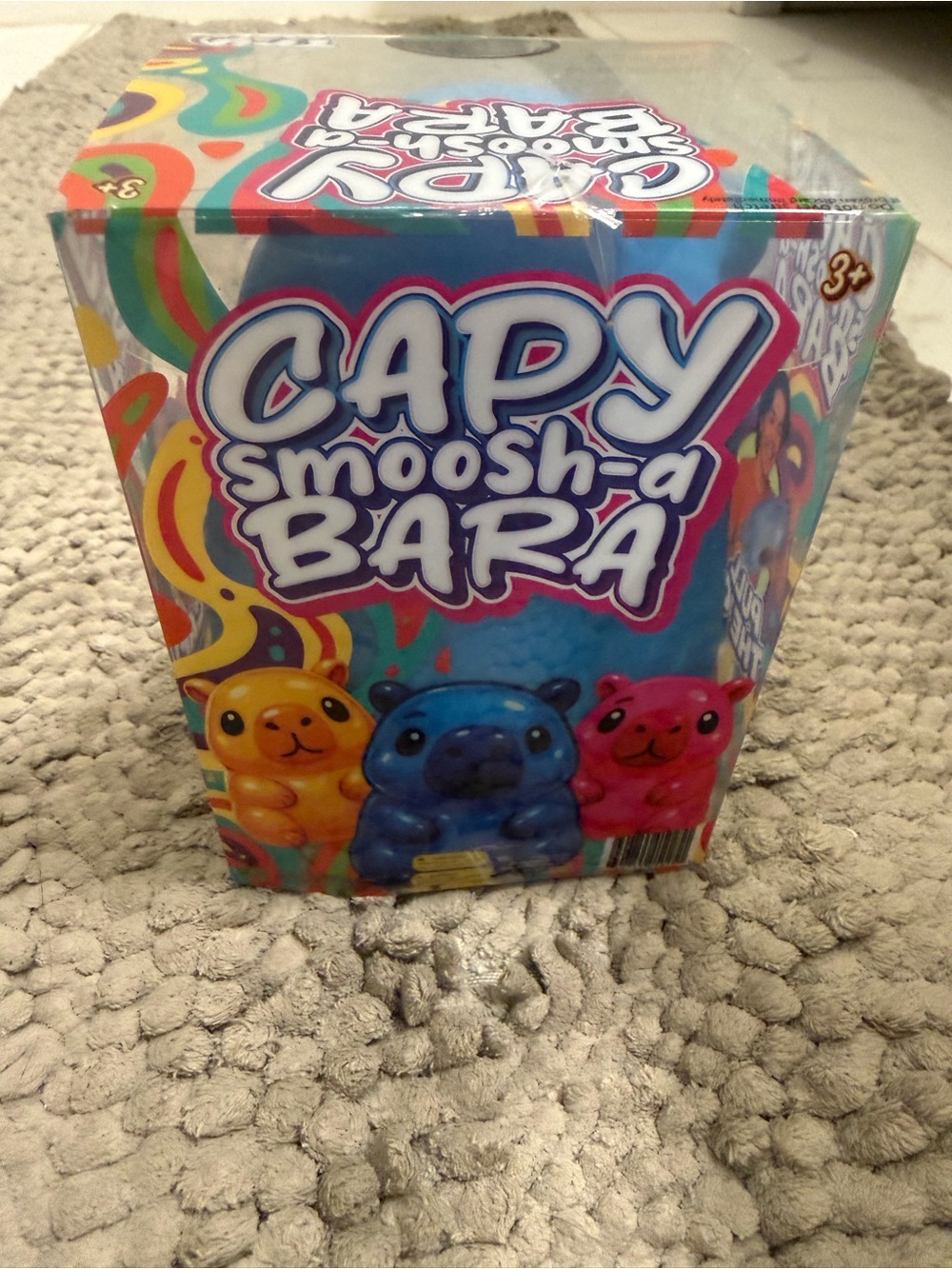 Capy Smoosh-a-Bara Colorful Squishy Toy